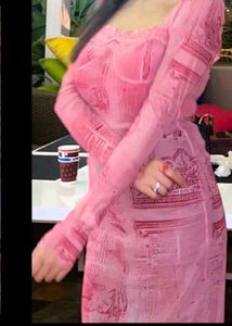Newme Lace Trim Dress💗