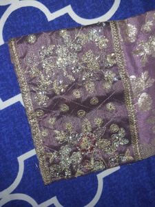 Embellished Lavender dress and shalwar with dupatt