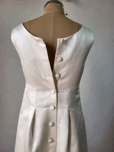 Elegant satin gown