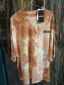 SHEIN Tie-Dye Graphic T-Shirt