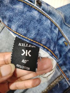 Blue Baggy Jeans For Men