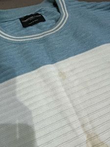Men's Striped Crew Neck Sweater