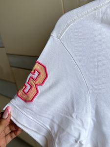 White Polo Neck T-shirt