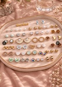 Elegant Earring Set - Multiple Styles 30 pieces to