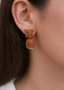 Exquisite Jhumka Earrings - Pair Set