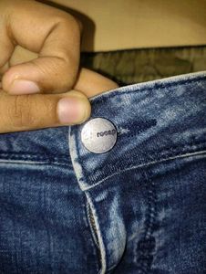 Recap Women Blue Skinny Fit Jeans | Waist 34 inch