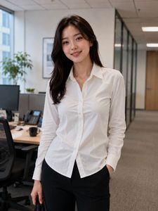 Banana Republic White Cotton Shirt