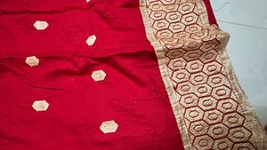 Beautiful Red Embroidered Kurta