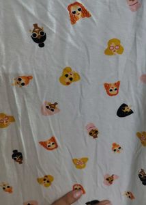 Everyday Cute Cartoon Print T-Shirt