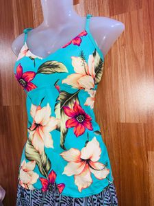 Floral Swim Top