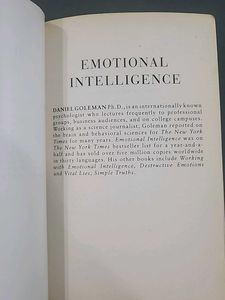 Emotional Intelligence by Daniel Goleman