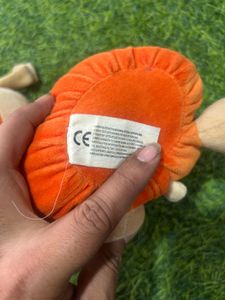 Orange Bunny Plush Musical Toy
