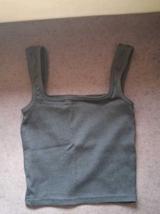 black tank top