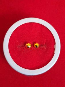 Stud Earring Set - Gold &amp; Crystal