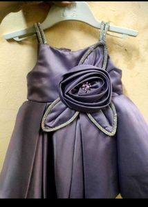 Baby Girl Lilac Dress &amp; Shoes Set
