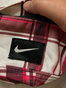 Nike Plaid Fanny Pack