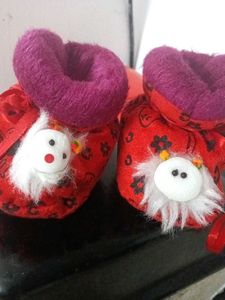 Adorable Baby Booties with Cute Design
