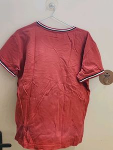 Red V-Neck T-Shirt