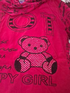 Cute Teddy Bear "Happy Girl" Kurta