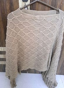 Set Of 2 Woolen Ponchos For Sale.