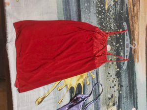 Elegant Red Nightgown