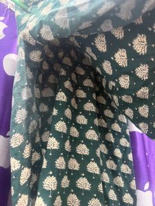 Striped Kurta set  with Bell Sleeves