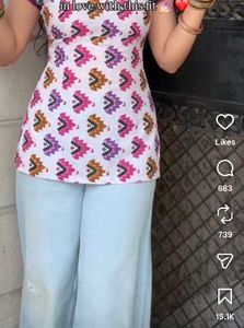 Stylish Printed Cotton Kurta