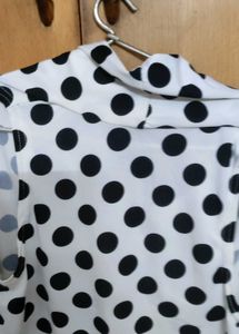 Polka Dot Tunic Top