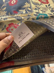 Gray Saree With Blouse Piece