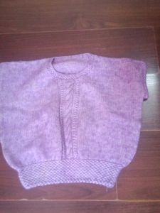 Cozy Purple Knit Sweater