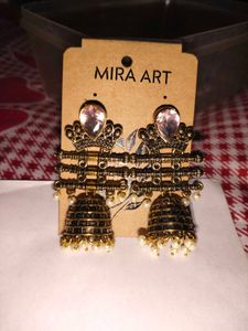 Boho Hoop Earrings &amp; Jhumka Earring