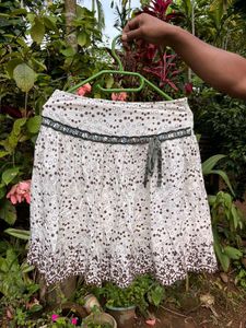 Bohemian Print Mini Skirt
