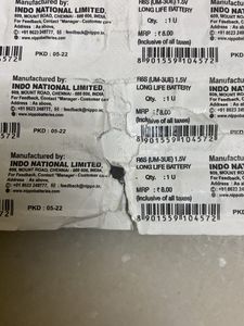 NIPPO ENERGY 2AA BATTRIES