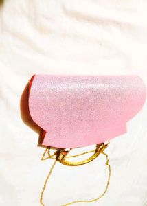 Sparkling Pink Evening Clutch