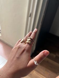 Boho Chic Stackable Ring Set of 5