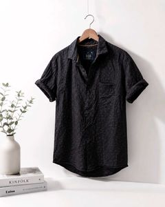 Men's Dotted Short Sleeve Shirt
