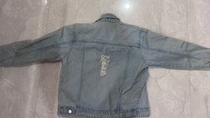 Vintage Distressed Denim Jacket