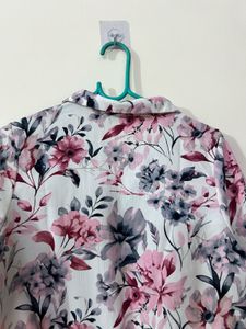 Floral Print Crop Top from Latin quarters