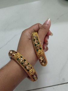 Elegant Beaded Bangles