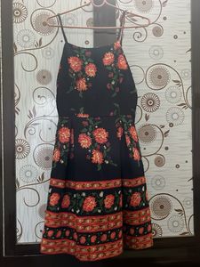 Floral Print Mini Dress