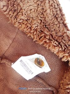 Cute Brown Fleece Coat