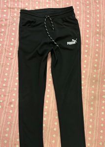 Men's Puma Black Track Pants