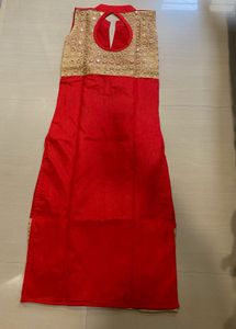 PRICE DROP Red &amp; GoldKurtaNever used | br