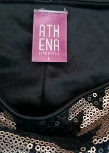 Patterned Sequins Skirt - L Size