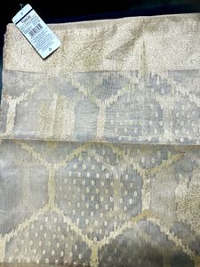 Elegant gold &amp; off white Dupatta with Intricate We