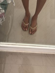 Embellished Flip Flops