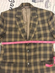 Heritage check blazer