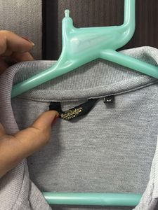Casual Gray Polo T-Shirt