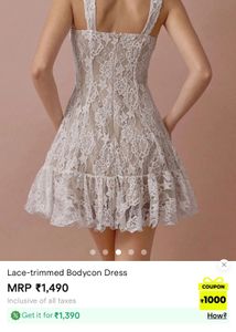 Elegant Lace Bodycon Dress