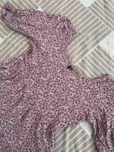 Westside Floral Print Midi Dress